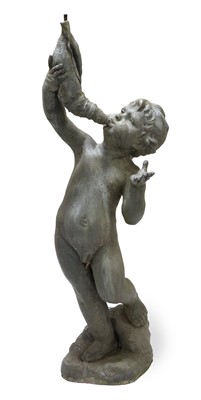 Lot 269 - A Reproduction Lead Figure of the Conch Boy by...