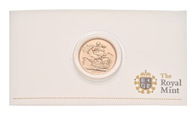 Lot 109 - Elizabeth II, Sovereign 2010; encapsulated in...