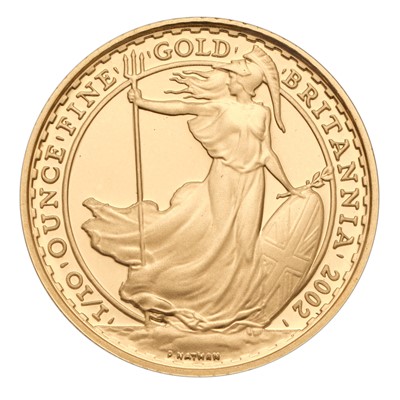 Lot 154 - UK, Britannia 1/10th Oz. Gold Proof Coin 2002,...