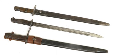 Lot 288 - Two First World War 1913 Bayonets by Remington,...