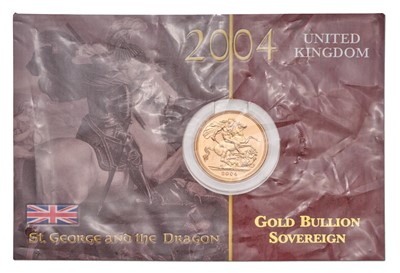 Lot 127 - Elizabeth II, Sovereign 2004; housed on Royal...