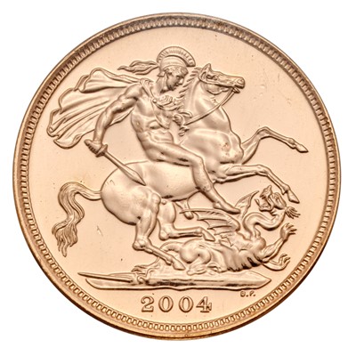 Lot 171 - Elizabeth II, Sovereign 2004; still sealed in...