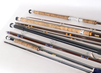 Lot 74 - A Group Of Four Hardy Rods