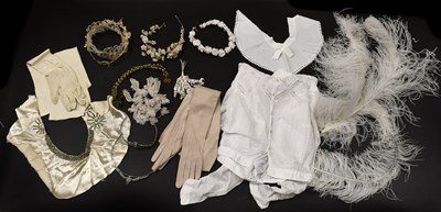 Lot 2148 - Early 20th Century Wedding Costume and...