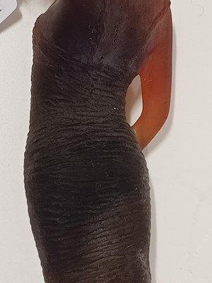 Lot 340 - A Daum Pâte-de-Verre Appaloosa Louise Figure,...