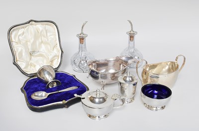 Lot 44 - A Collection of Assorted Silver and...