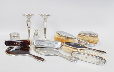 Lot 116 - A Collection of Assorted Silver and Silver...