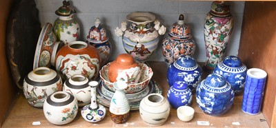 Lot 167 - A Quantity of Chinese and Japanese Porcelain...