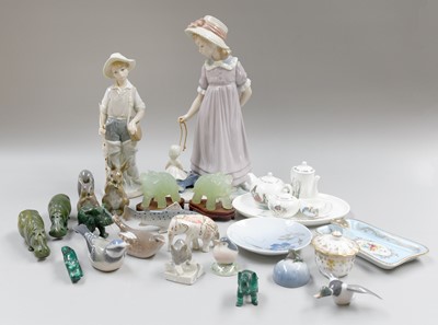 Lot 304 - Royal Copenhagen Animal Models, together with...