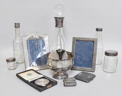 Lot 119 - A Collection of Assorted Silver and...