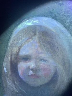 Lot 1086 - Arthur Hacker RA (1858-1919) "The Little...