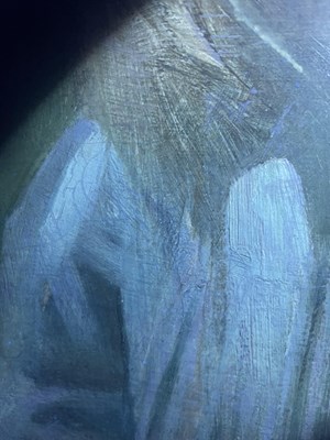 Lot 1086 - Arthur Hacker RA (1858-1919) "The Little...