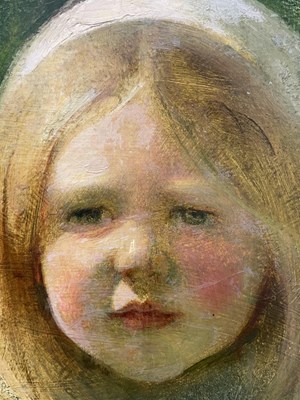Lot 1086 - Arthur Hacker RA (1858-1919) "The Little...