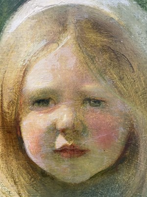 Lot 1086 - Arthur Hacker RA (1858-1919) "The Little...