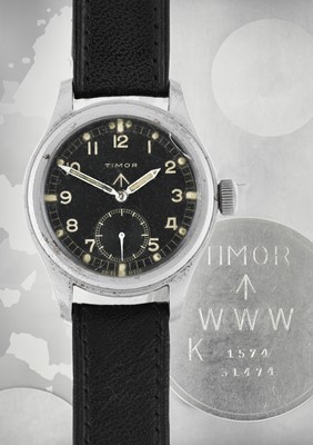 Lot 2169 - Timor: A Second World War Military Wristwatch,...