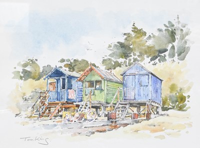 Lot 1240 - Tom King (Contemporary) "Beach Huts, Wells...