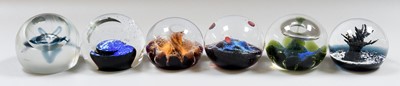 Lot 298 - Caithness Glass Paperweights, "Orbit", "Uranus"...