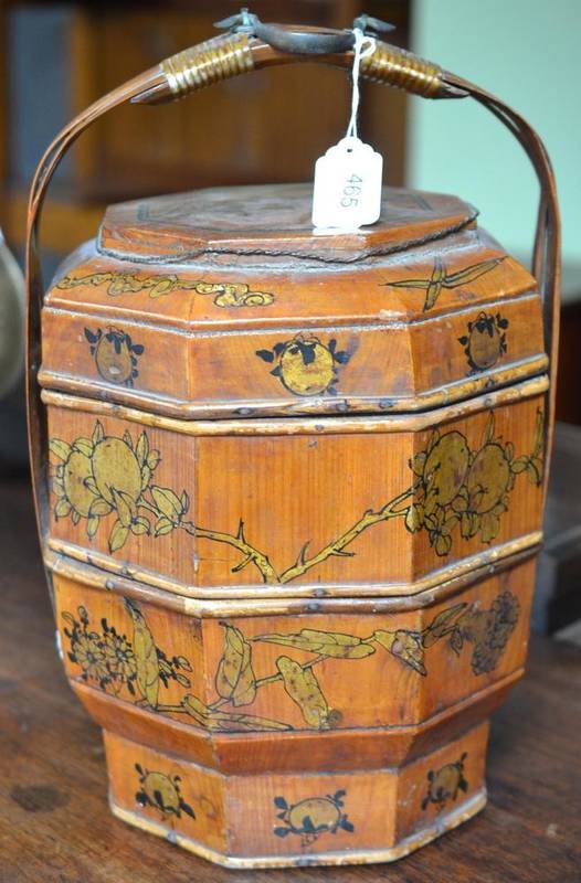 Lot 465 Japanese sectional box