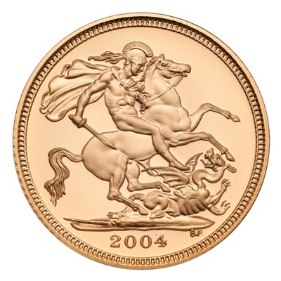 Lot 157 - Elizabeth II, Gold Proof Half Sovereign 2004;...