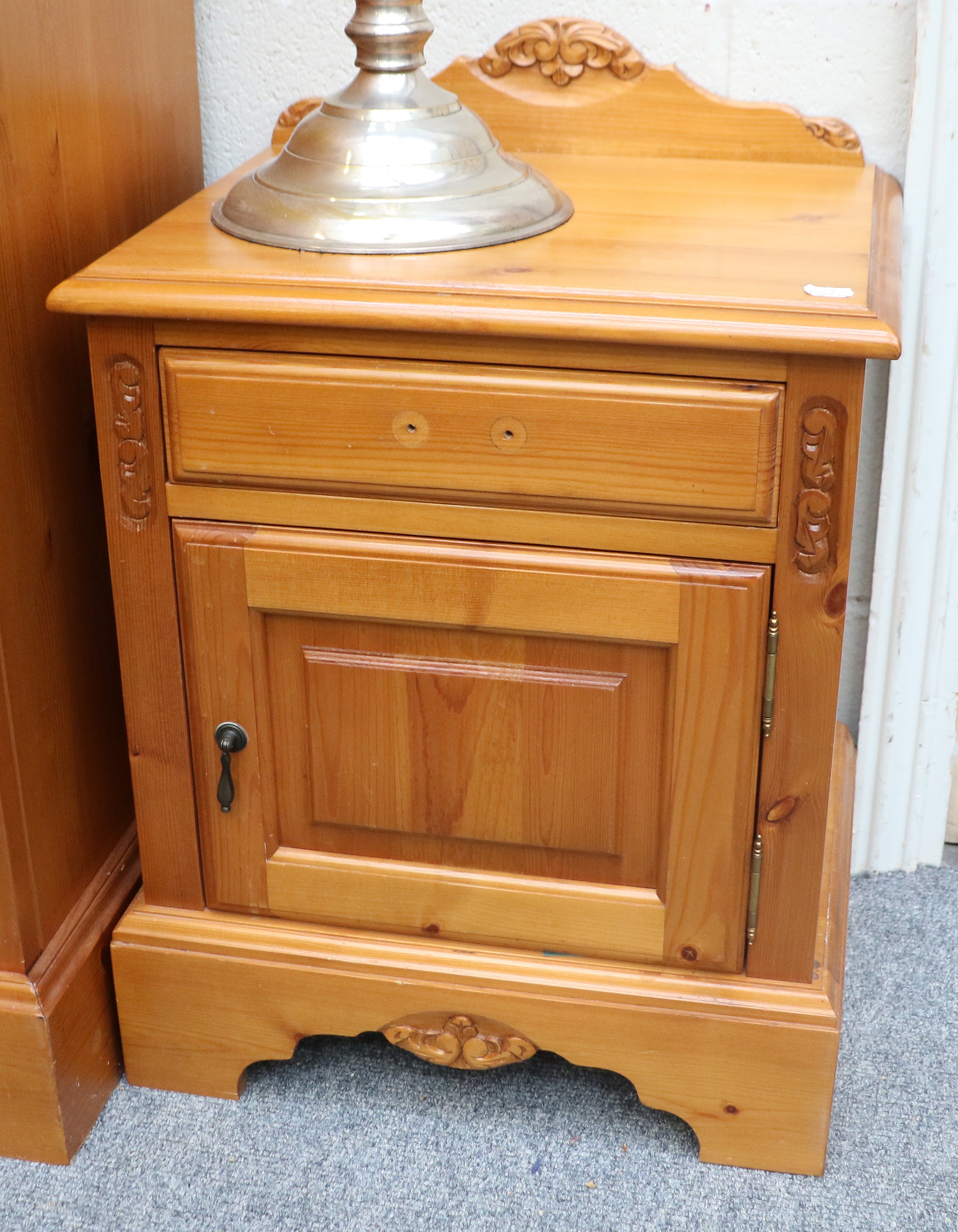 79353]英国 Jaycee Furniture ブックビューロー アンティ
