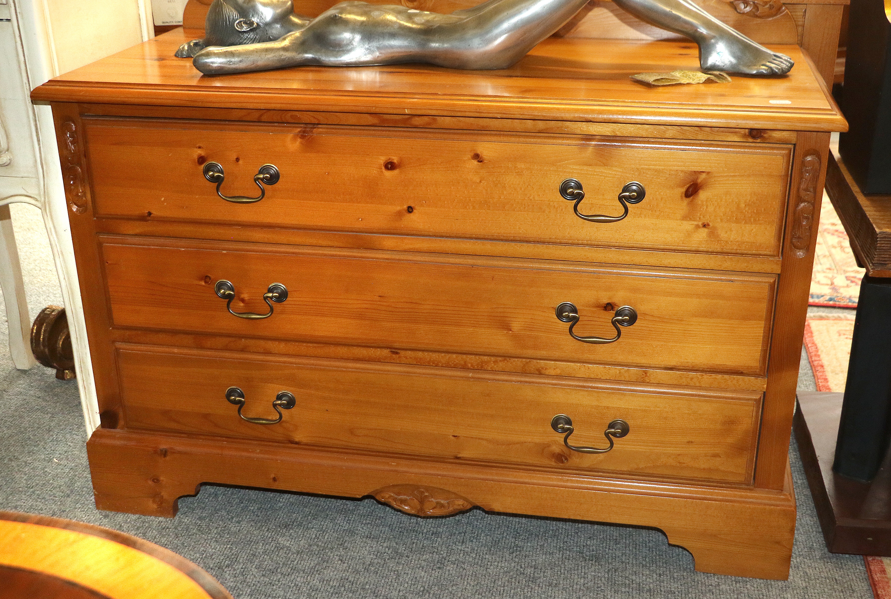 79353]英国 Jaycee Furniture ブックビューロー アンティ