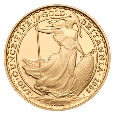 Lot 83 - UK, Britannia 1/10th Oz. Gold Proof Coin 2002,...