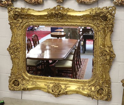 Lot 1389 - A 19th Century Style Gilt Framed Mirror,...