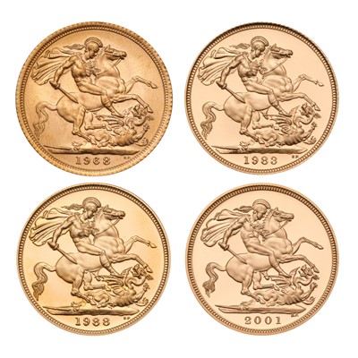 Lot 118 - Elizabeth II, Gold Portrait Collection,...