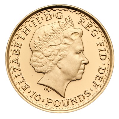 Lot 90 - UK, Britannia Three-Coin Gold Proof Set 2010,...