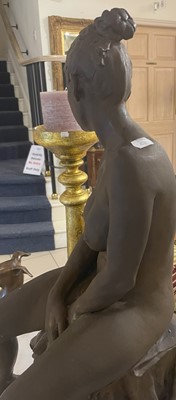 Lot 1444 - Walter Awlson (Scottish b.1949) A bronzed...