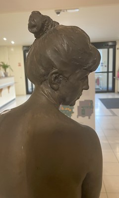 Lot 1444 - Walter Awlson (Scottish b.1949) A bronzed...