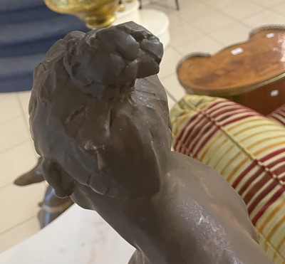Lot 1444 - Walter Awlson (Scottish b.1949) A bronzed...