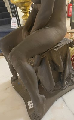 Lot 1444 - Walter Awlson (Scottish b.1949) A bronzed...