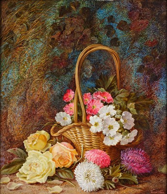 Lot 1090 - Vincent Clare (1855-1930) Still life of Roses...