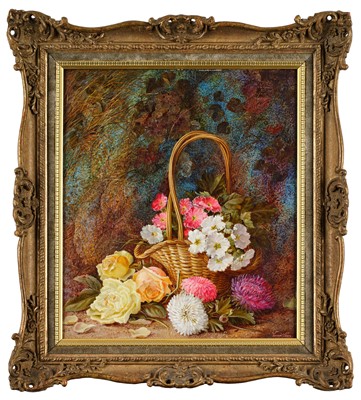 Lot 1090 - Vincent Clare (1855-1930) Still life of Roses...