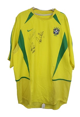 Lot 18 - Brazil Signed Football Shirt