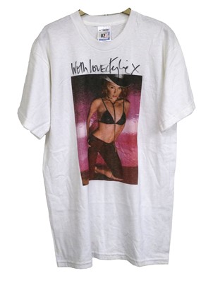 Lot 141 - Kylie Minogue Signed Teeshirt