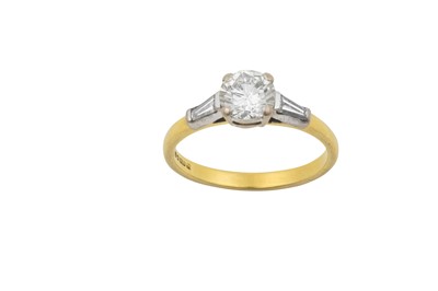 Lot 2289 - An 18 Carat Gold Diamond Solitaire Ring the...