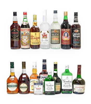 Lot 3122 - Mixed Spirits: Lamb's Navy Rum (one bottle),...