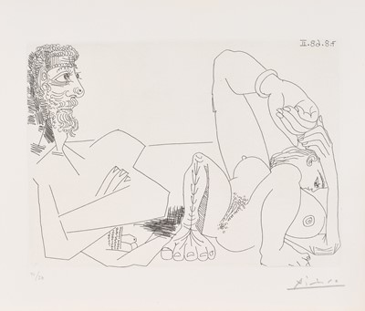 Lot 117 - Pablo Picasso (1881-1973) Spanish "La Sieste:...