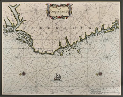 Lot 67 - Sea Charts. Six Engraved Sea Charts of the...