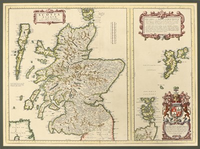 Lot 58 - Blaeu (Johannes). Scotia Regnum cum insulis...