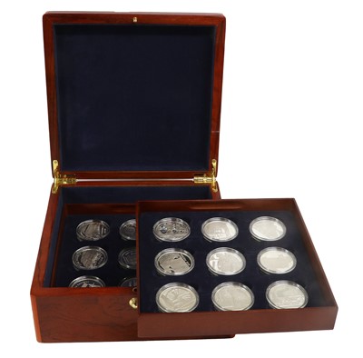 Lot 51 - Royal Mint, The Golden Age of Steam Silver...