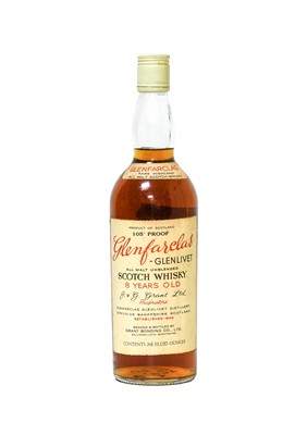 Lot 3166 - Glenfarclas-Glenlivet 8 Year Old All Malt...