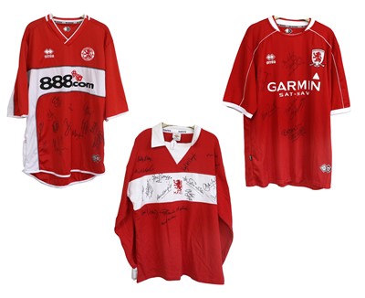 Lot 37 - Middlesbrough Signed Shirts