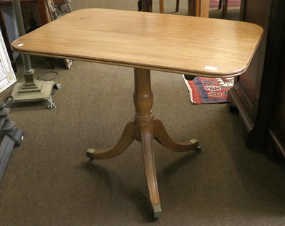 Lot 1534 - A Mahogany Snap Top Tripod Table, early 19th...