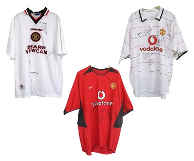 Lot 32 - Manchester United Signed Shirts