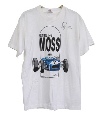 Lot 142 - Stirling Moss Autographed Tee Shirt