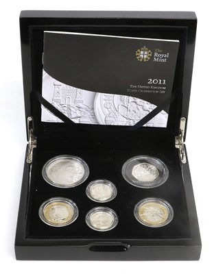 Lot 17 - Royal Mint, UK Silver Piedfort Set 2011,...