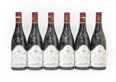 Lot 3048 - Domaine Jacob 2008 Corton Les Carrières (six...